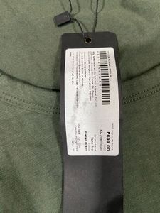 Men green tank top