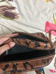 Stylish Tiger Print Backpack