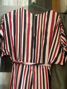 Striped Jumpsuit