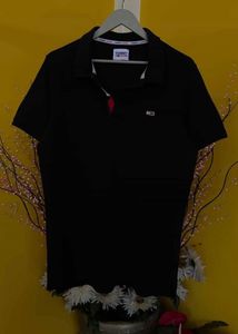 Tommy Hilfiger Black Polo Shirt