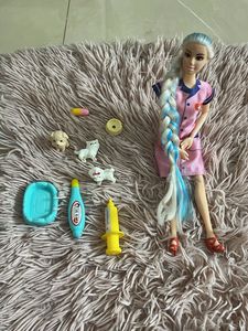 Doll Vet Play Set with Accessories