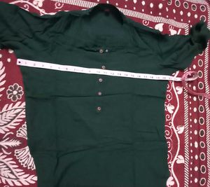 Stylish Dark Green Kurta with dupatta
