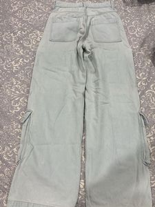 Light Blue Cargo Jeans