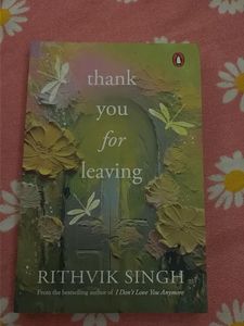 Thank You For Leaving Book