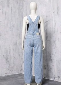 New Light Wash Denim Overalls