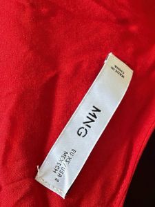 Chic One-Shoulder Red Dress