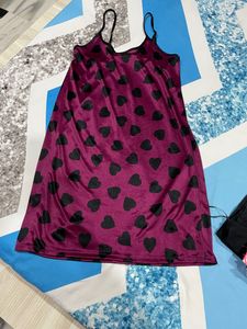 Small Size Purple Colour Night Wear