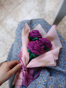 Handmade Crochet Flower Bouquet