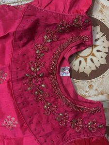 Pink Embroidered Girls Dress