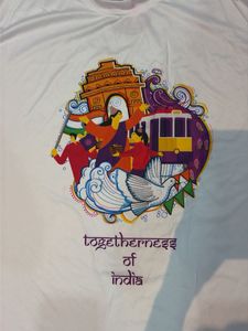 India Themed Graphic T-Shirt