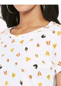 Everyday Cute Cartoon Print T-Shirt