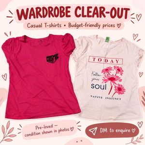 Wardrobe Clear-Out: Casual T-Shirts