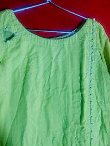 Vibrant Green Ethnic Kurta