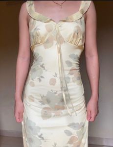 Pastel Floral Slip Dress