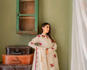 New printed suit state plazo set with Latkan