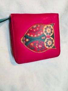 Pink Owl Wallet