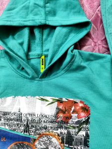 Cute Green Hoodie