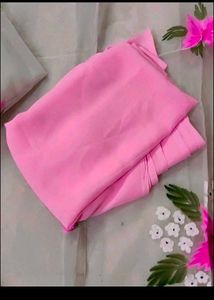 Organza Hand Paint Suit