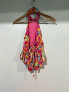 Colorful Halter Top