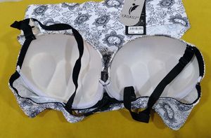 313 -- uplift soft floral print bra panty set