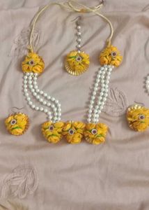 Haldi Jewellery Set