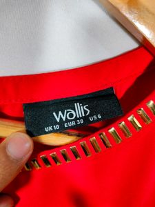 Red Casual Top (Women's)