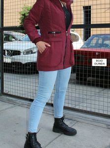 Trendy Winter Jacket for Women  Maroon Padded