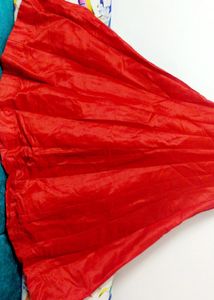 Elegant Red Off-Shoulder Gown