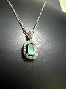 Emerald &amp; Diamond Necklace