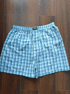 Men's Plaid Boxer Shorts XL