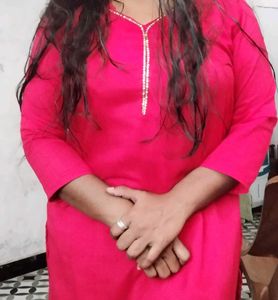 kurta set red colour