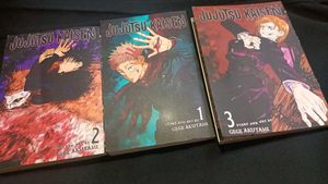 Jujutsu Kaisen Manga Volumes 1-3