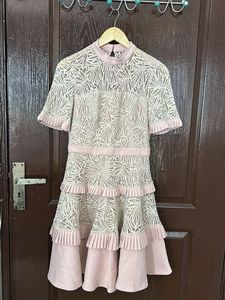 FOREVER NEW Lace Tiered Dress