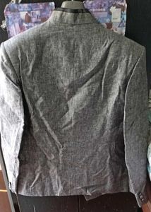 Grey Bandhgala Style Jacket