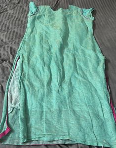 Beautiful Teal Embroidered Kurta