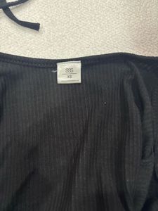 HOT BLACK SSS TANK TOP