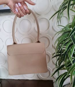 Beige Handbag