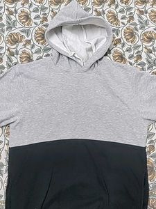 Two-Tone Pullover Hoodie