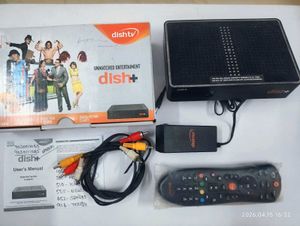 Dish TV Set-Top Box with all Accessories - Used