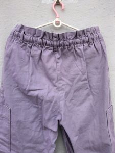 Beautiful Purple Cargo Jeans