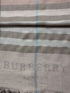 Burberry Pink Check Scarf