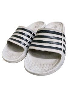 ADDA White &amp; Black Slides/Slippers |Used Condition