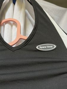 Shein Sporty Color Block Crop Top