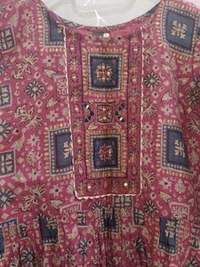 Printed Ethnic Gharara Suit