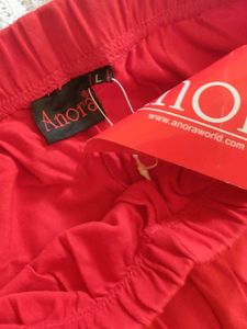ANORA Vibrant Red Leggings