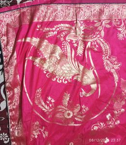 Elegant Pink Readymade Saree Blouse