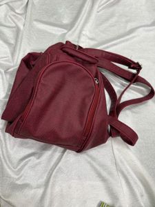 Maroon Backpack