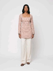 Nishorama Jiya Sleeved Corset Kurti