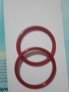 Red Bangle Bracelet