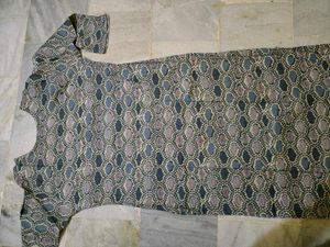 Printed Cotton Kurta